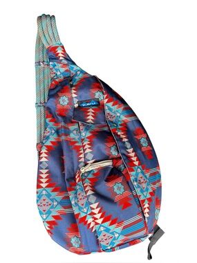 KAVU Mojave Rope Sling Backpack Bag Aztec Theme Southwestern